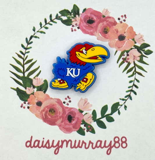 Kansas Jayhawks Silicone Focal