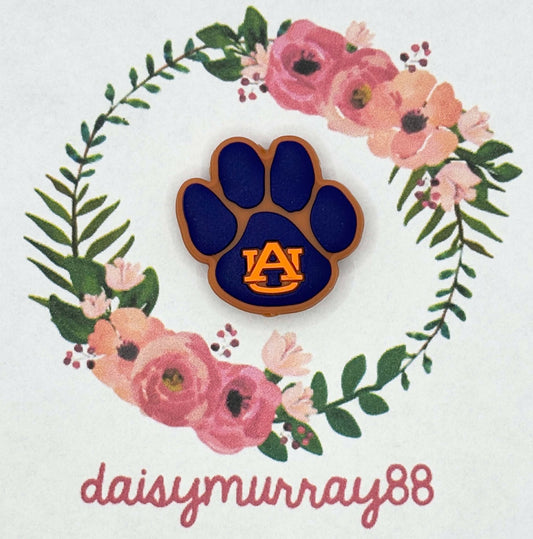 Auburn Tigers Silicone Focal