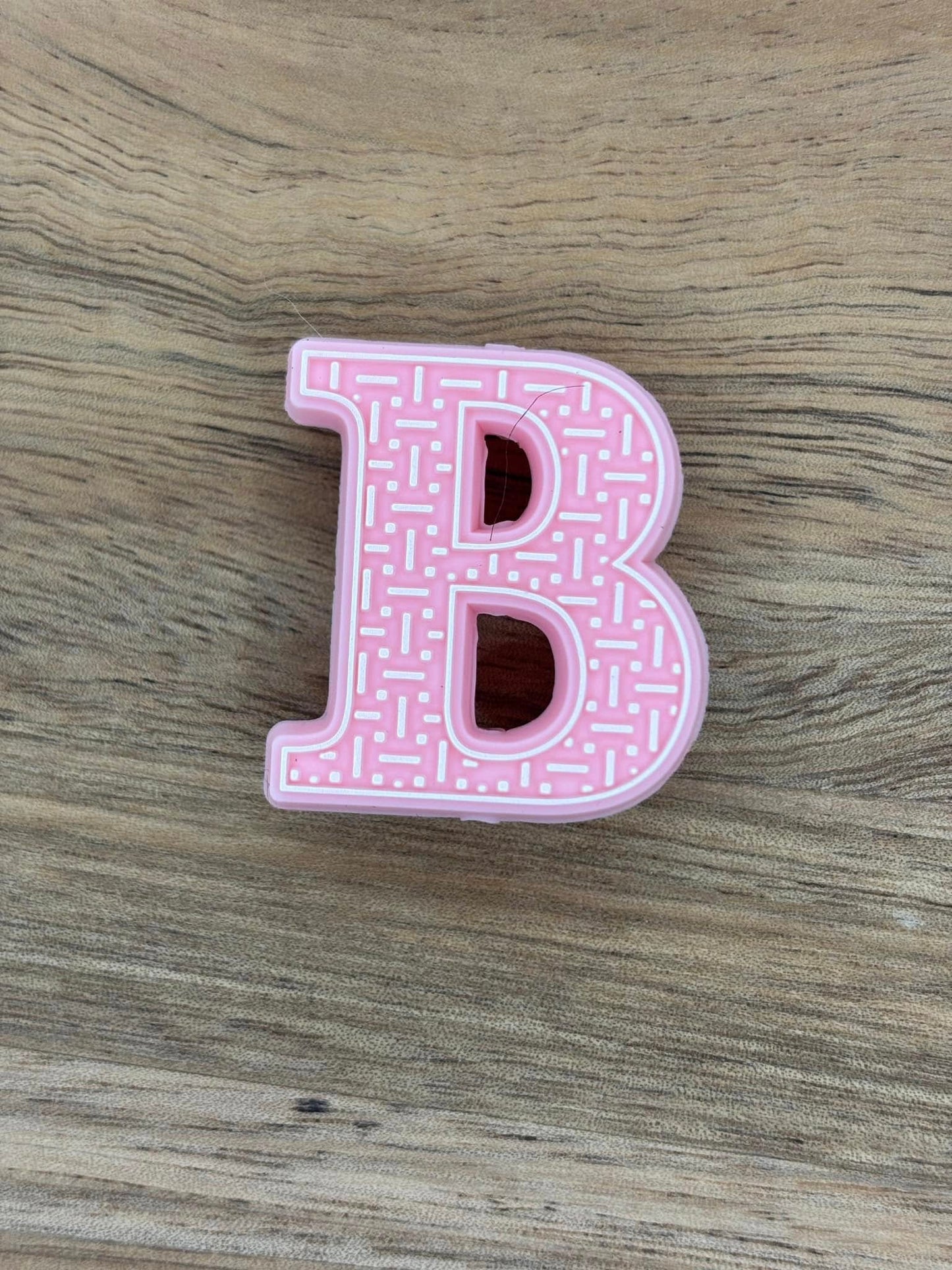 Alphabet B Silicone Focal