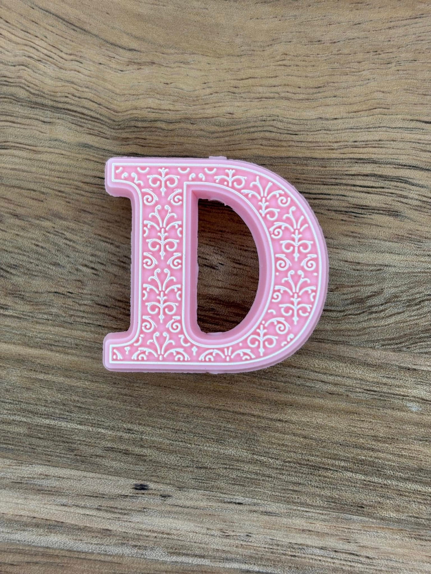 Alphabet D Silicone Focal