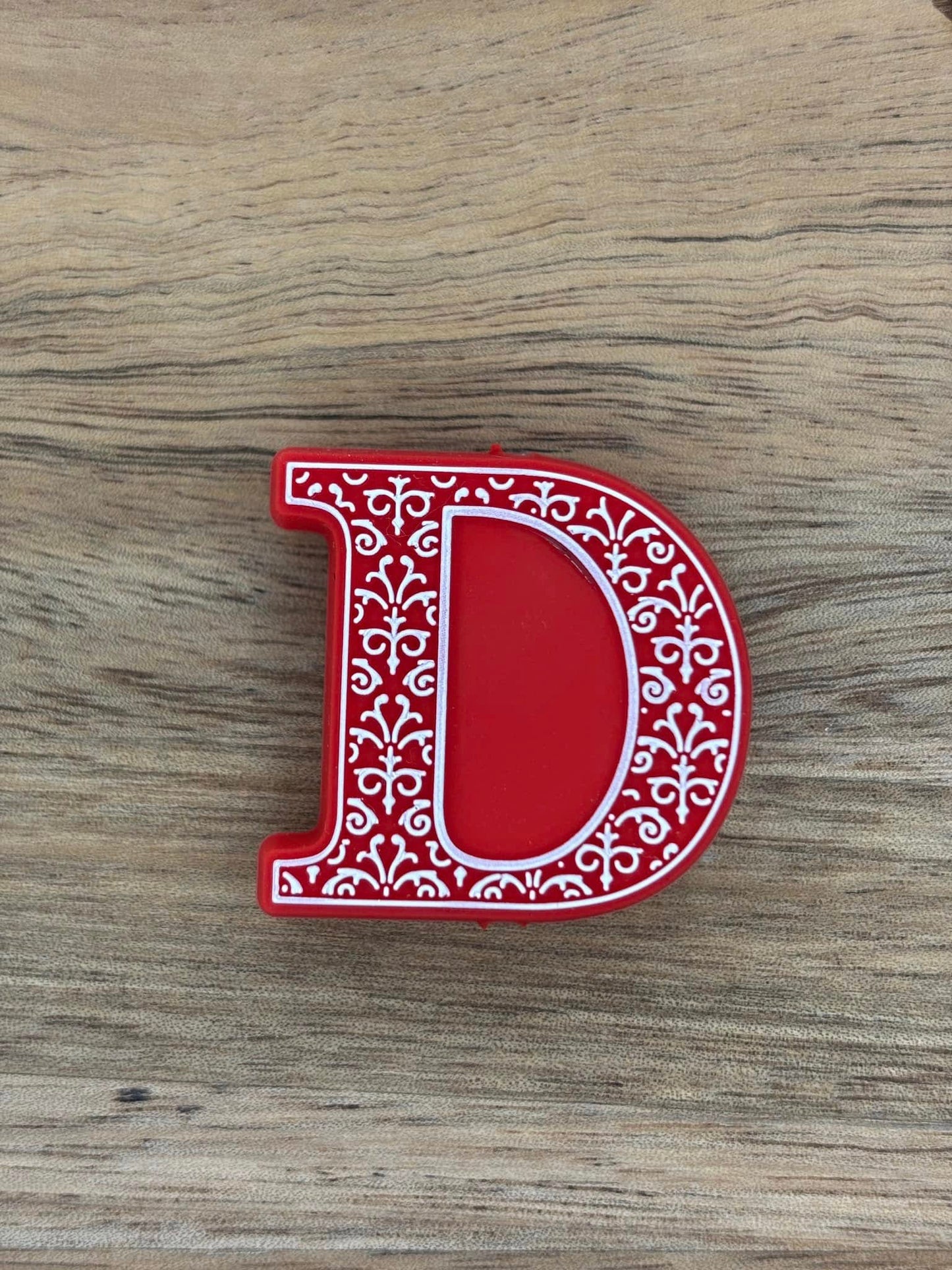 Alphabet D Silicone Focal