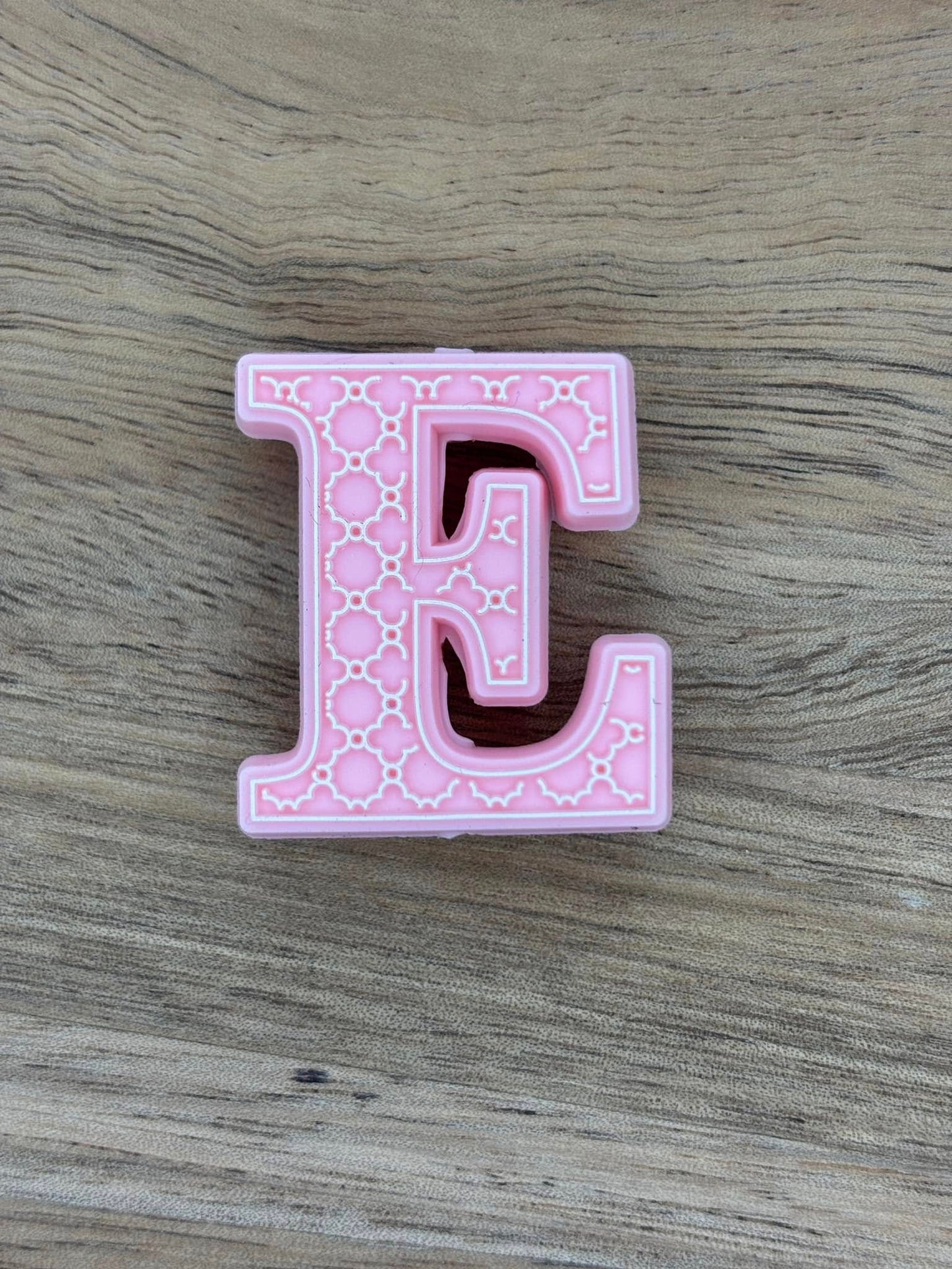 Alphabet E Silicone Focal