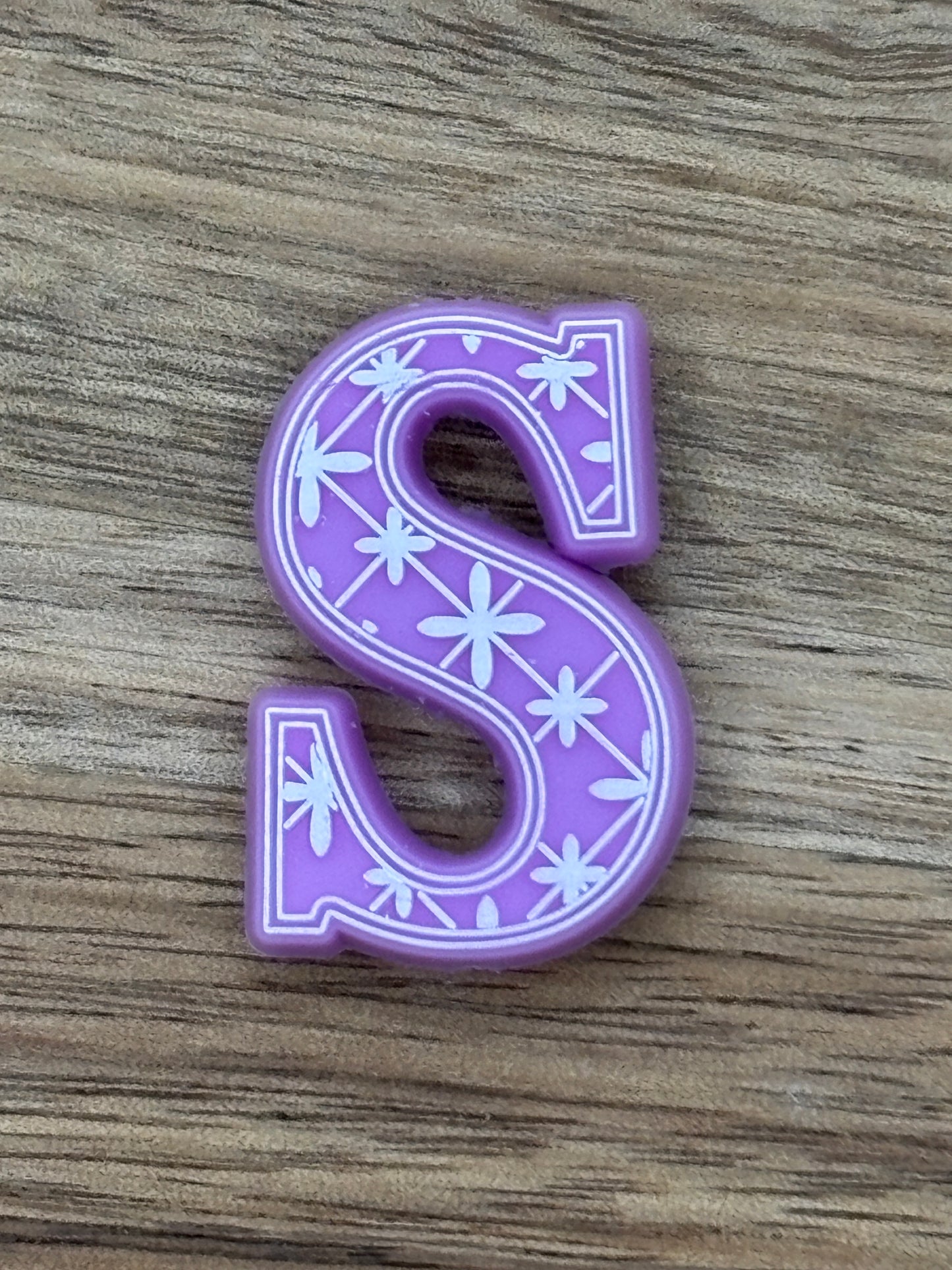 Alphabet S Silicone Focal