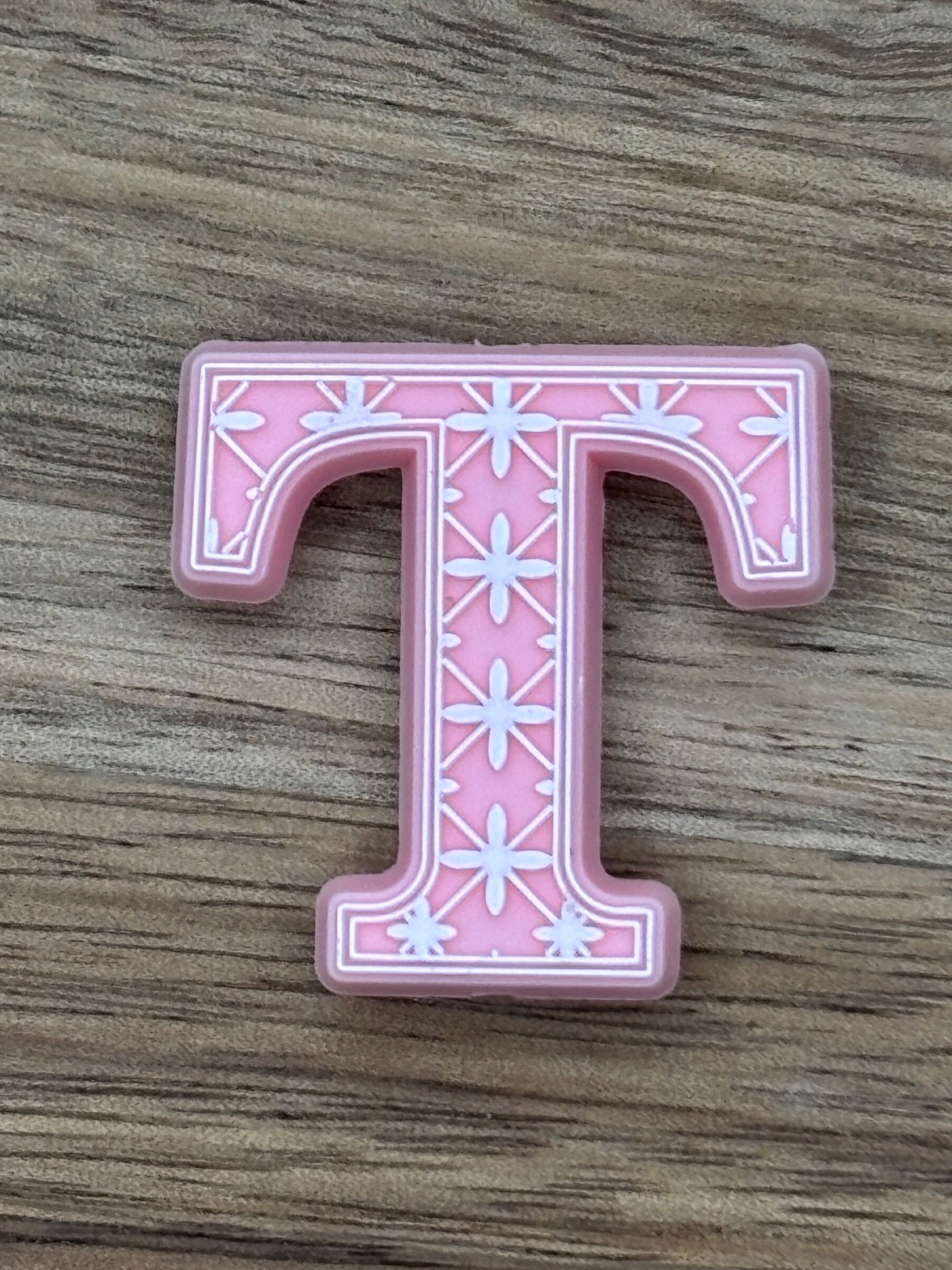 Alphabet T Silicone Focal