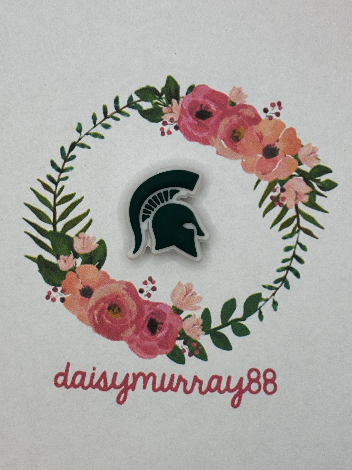 Michigan State University Spartan PVC Focal