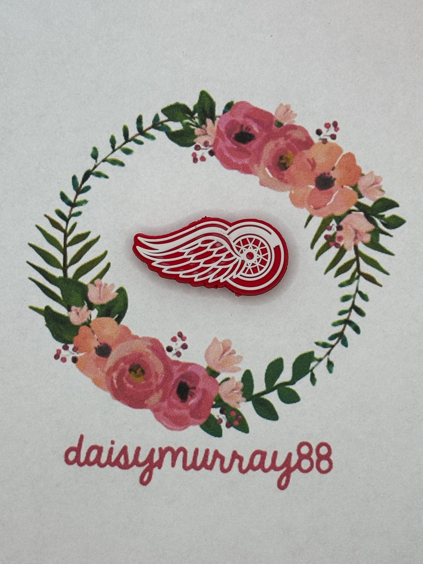 Detroit Red Wings PVC focal