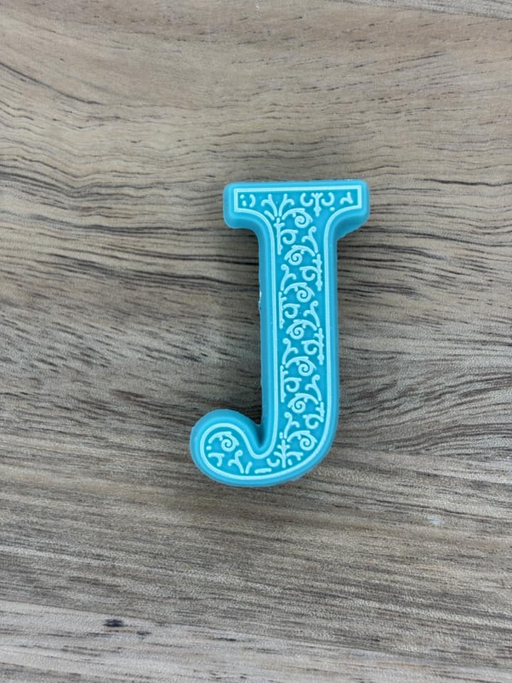 Alphabet J Silicone Focal